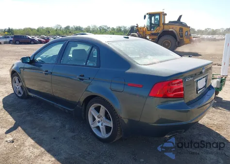 2004 Acura Tl from USA, damaged, VIN 19UUA662X4A055910